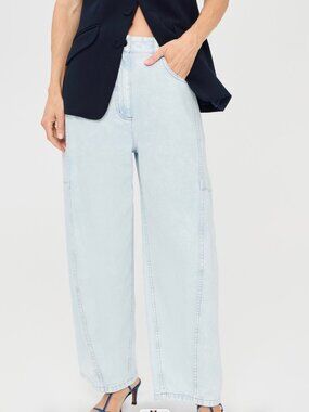 Tibi Sid Jean Bleached Denim